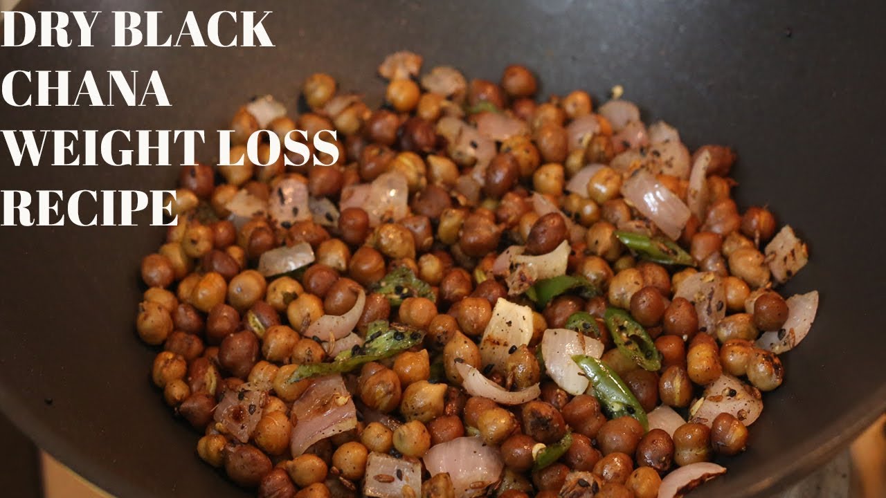 Black Chana Weight Loss recipe | Healthy Dry kala Chana Recipe | Weight Loss Recipe with Black Chana