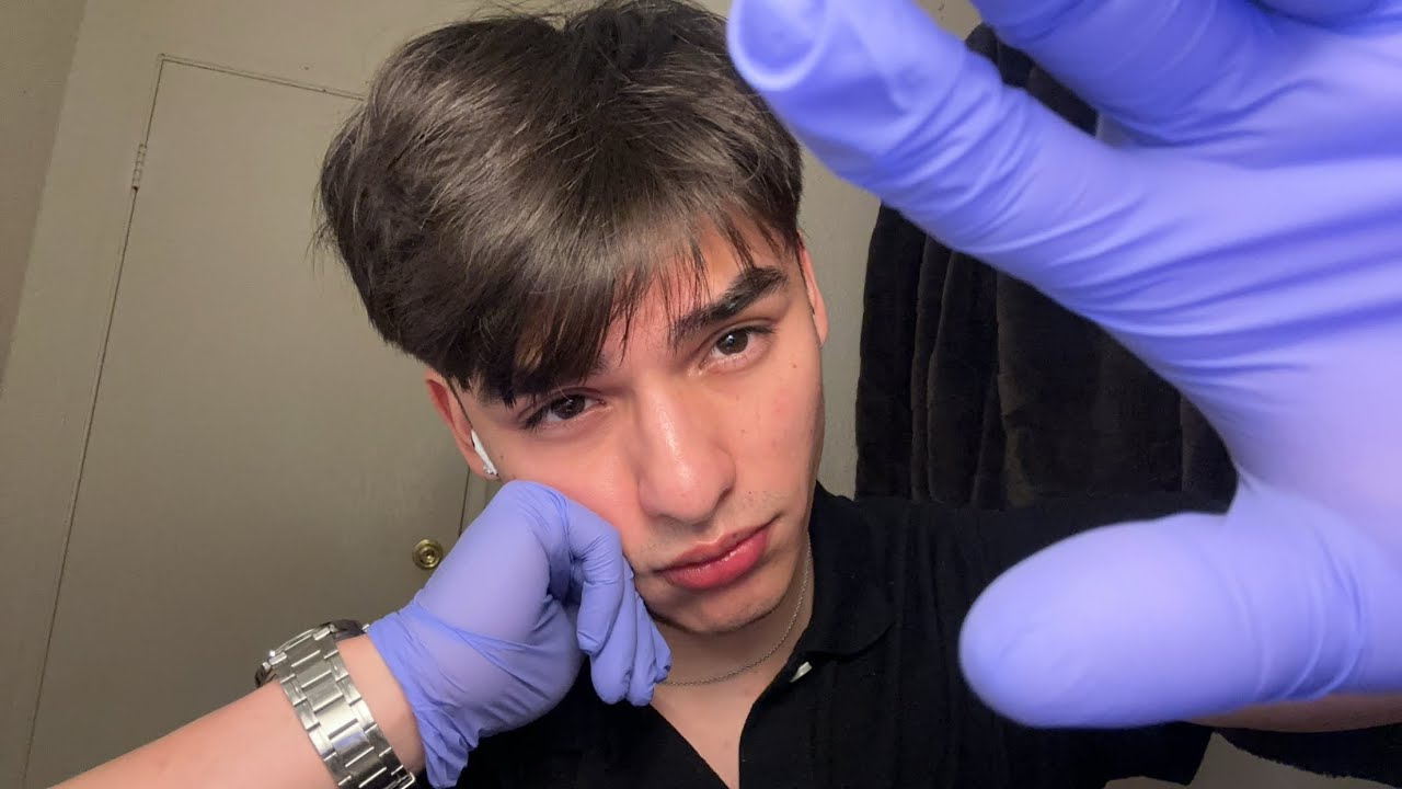 asmr gloves massage 🧤