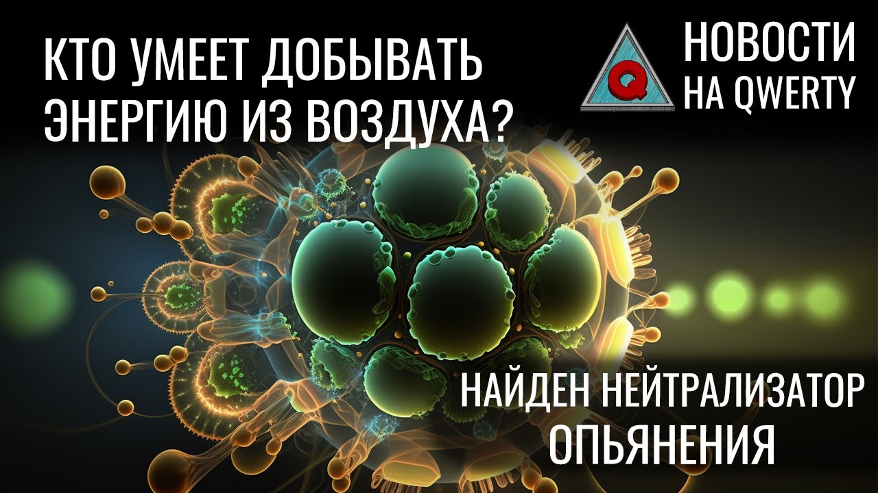 Энергия из воздуха. Укол от пьянства. Новая болезнь. Коннектом насекомого. Новости QWERTY №249