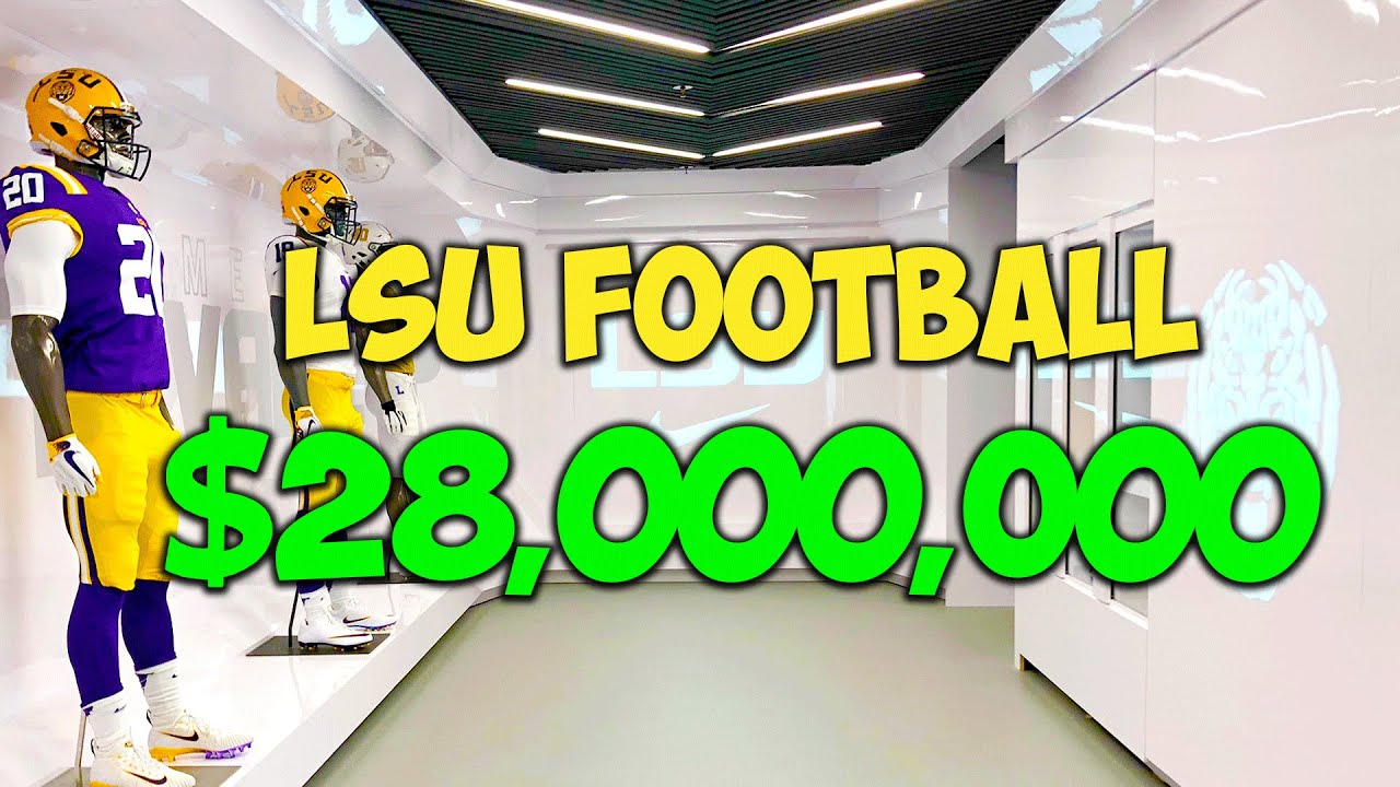 Took a Visit to see LSU's $28,000,000 FOOTBALL FACILITY!