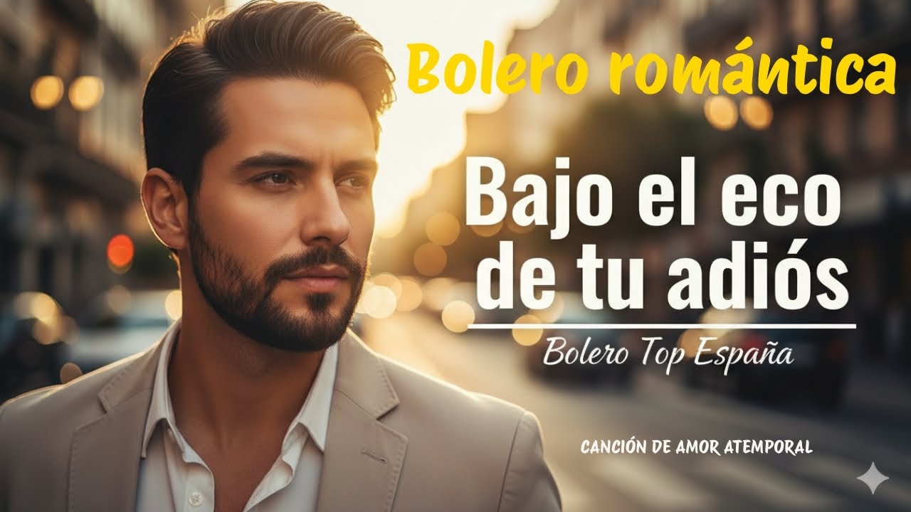 Bajo el eco de tu adiós – Bolero romántico de desamor | Bolero Top España