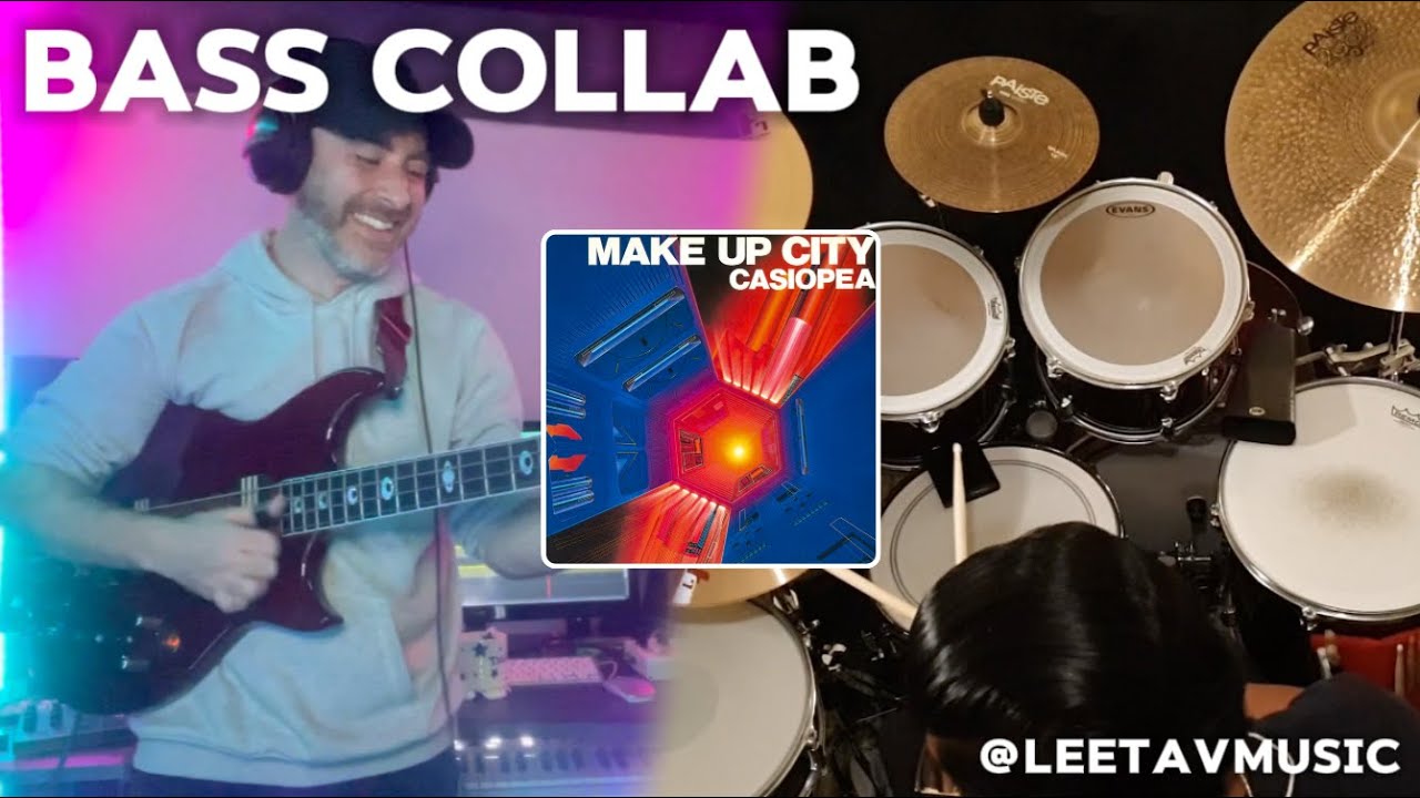 Twinkle Wing by CASIOPEA - COLLAB with @LeeTavMusic - Drum and Bass Cover - JVDrumming