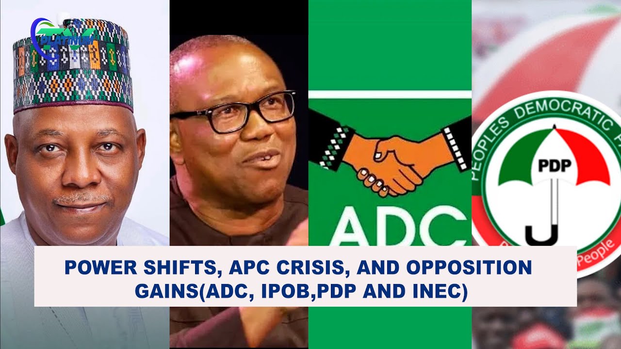 Power Shifts, APC Crisis and Opposition (ADC IPOB Obi Atiku and INEC) People and Power