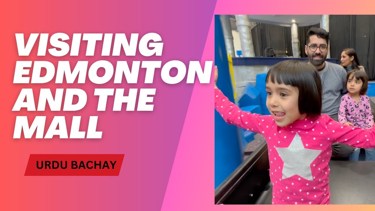 Visiting Edmonton and Edmonton Mall with toddlers