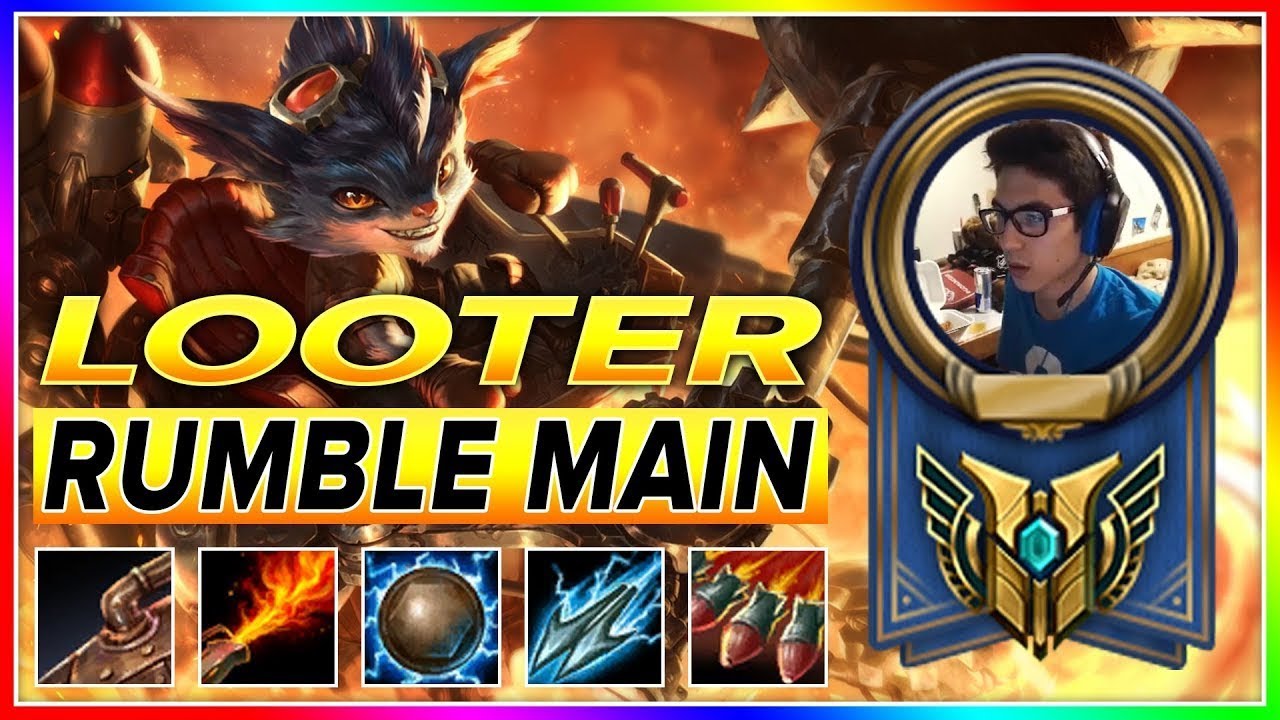 Looter Rumble Montage - NA Rumble Main|| Master LOL