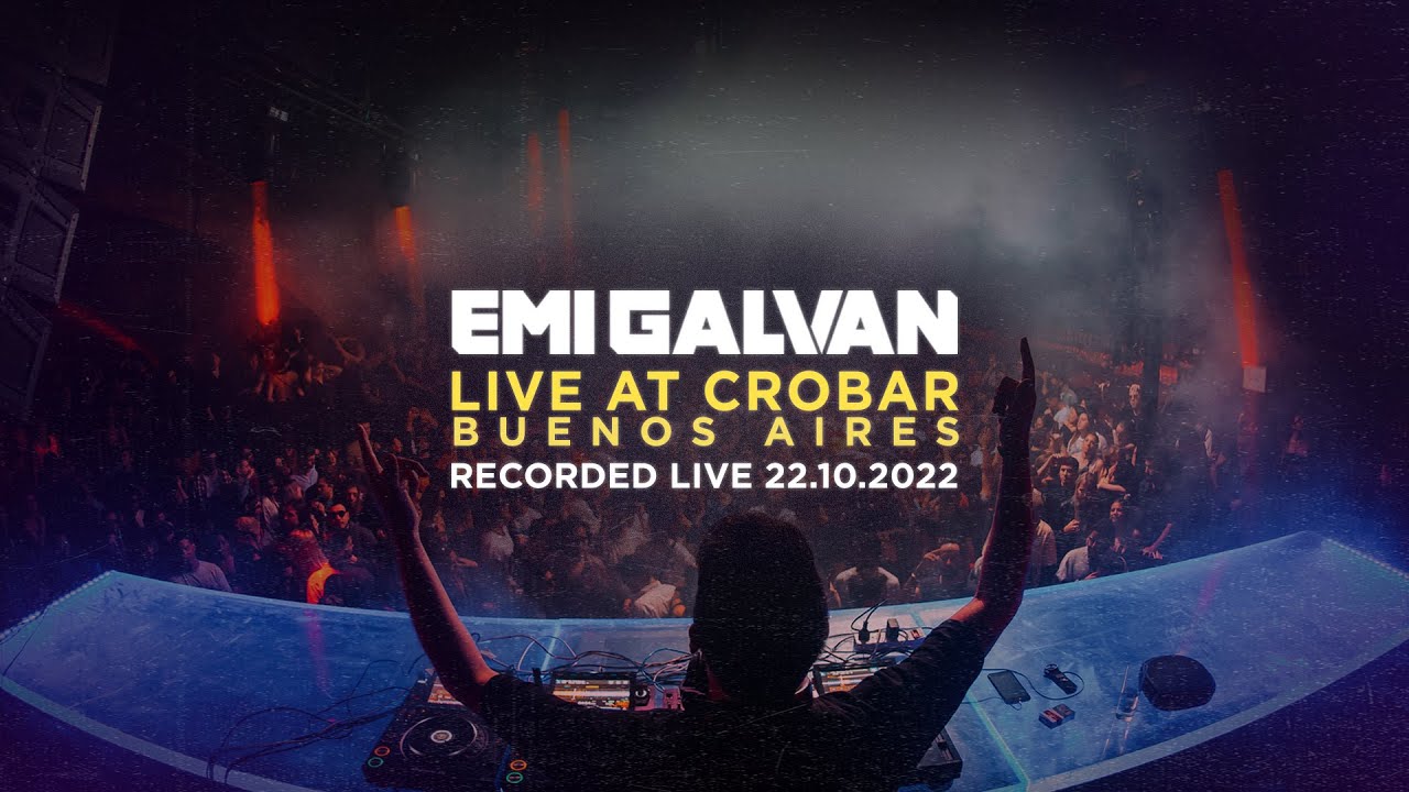Emi Galvan @ Live at Crobar Buenos Aires [Progressive House & Melodic Techno Set]