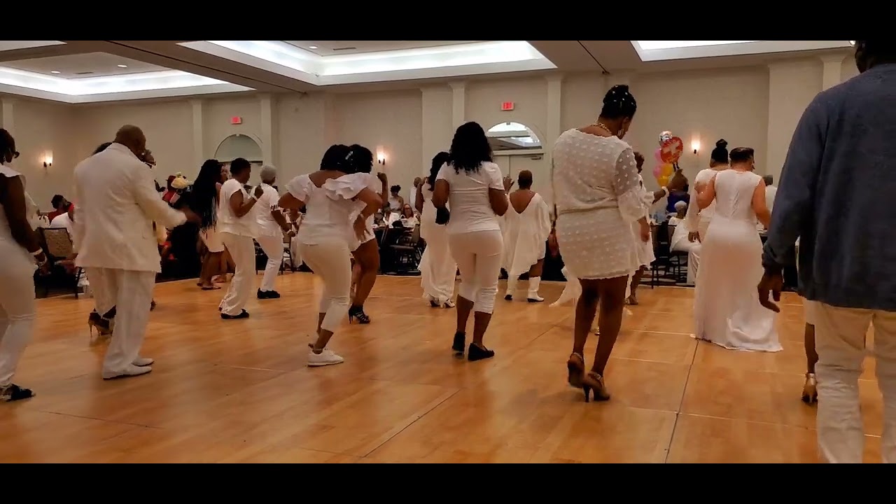 Jay Most ALL WHITE Line Dance & Stepping Event