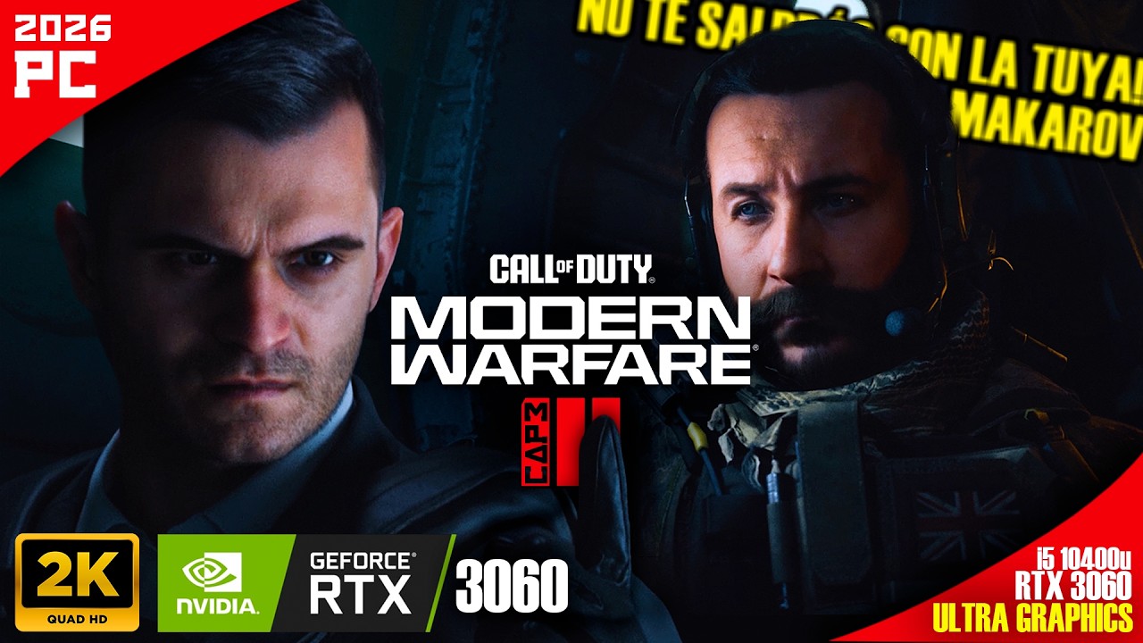 REACTOR ☢ Cap3 | CALL OF DUTY MODERN WARFARE 3 (2023) FULL GRAPHICS [RTX 3060 + i5 10400u] COD MW3
