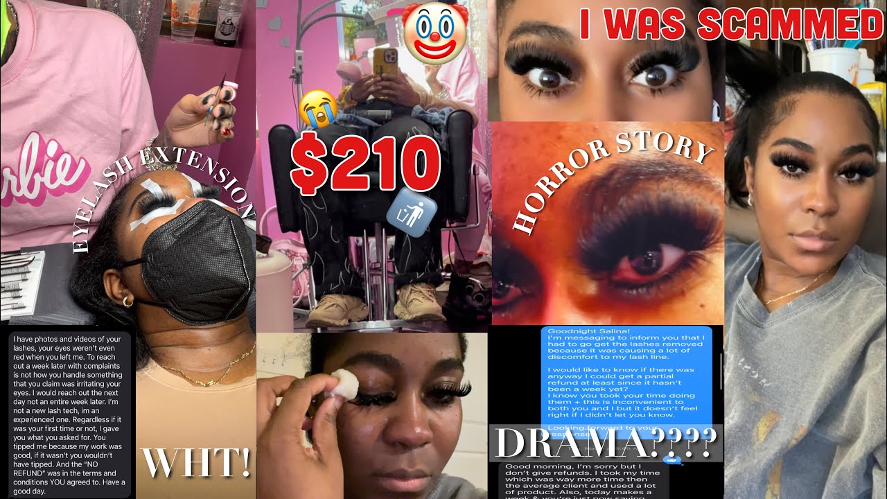 STORYTIME: LASH EXTENSION HORROR STORY *I was scammed* + RANT |ZEL LEWIS|