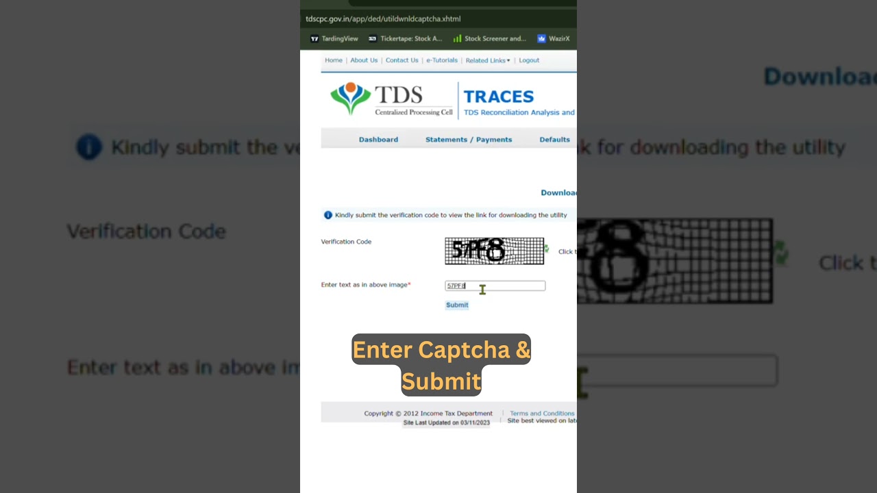 Form 16 Part A & B pdf Converter TRACES #viral #trend #shortfeed