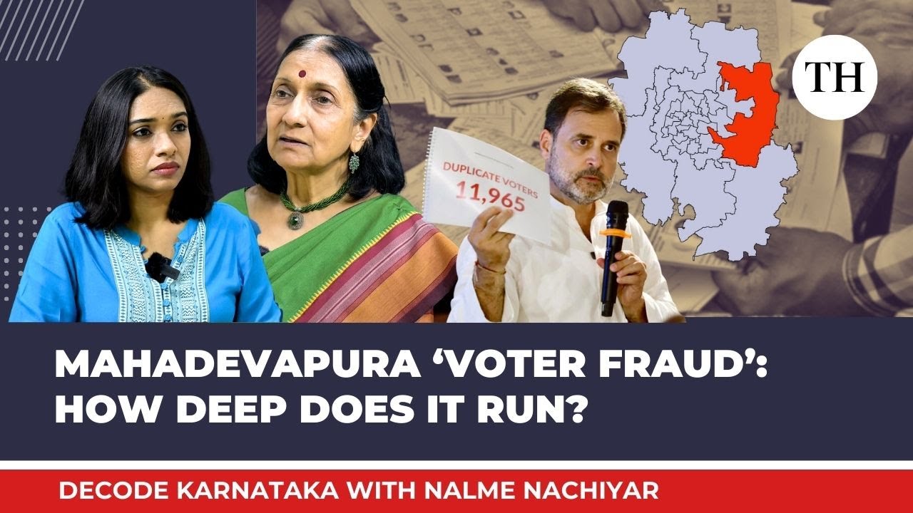 Rahul Gandhi vs EC: The need to address electoral roll mess in Bengaluru | Kathyayini Chamaraj