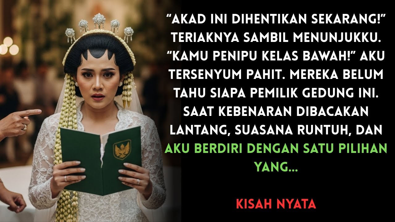 Mertua Menggebrak Meja Akad, Tak Tahu Calon Menantu Pemilik Gedung Pernikahan