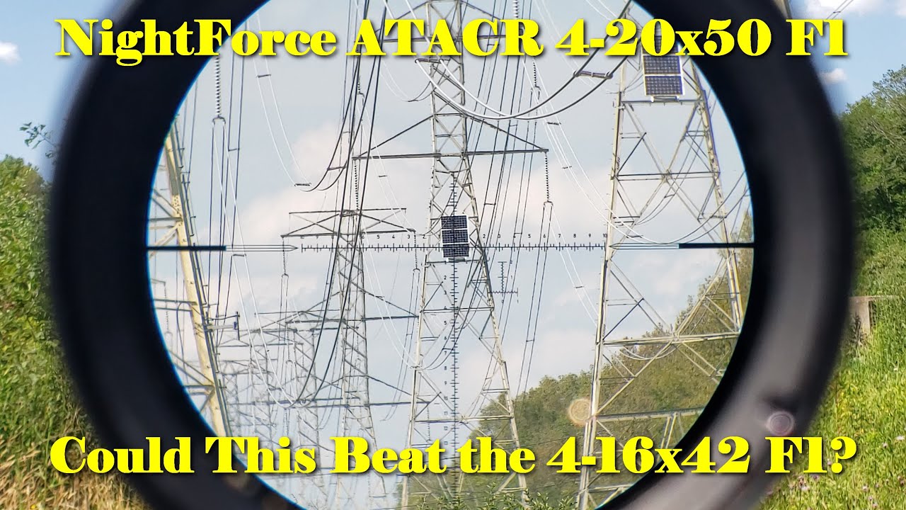 NightForce ATACR 4-20x50 F1 Mil-C - Meet me in the Middle.