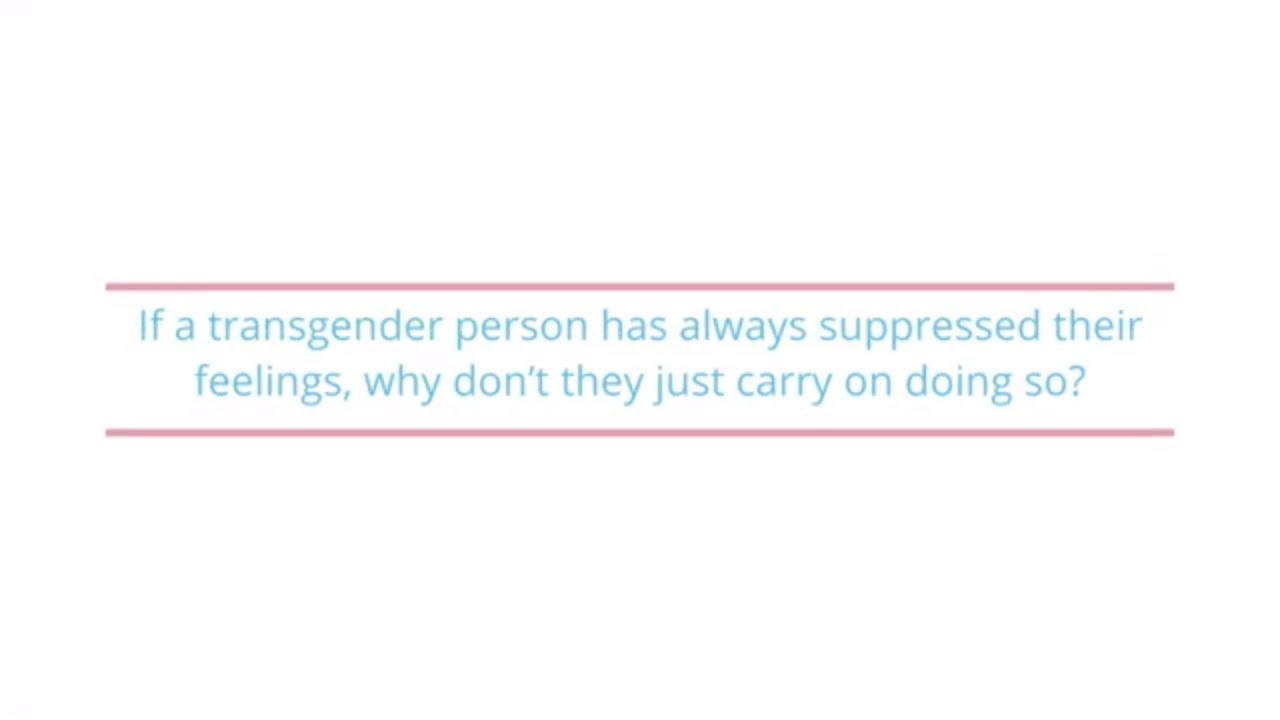Coming out as transgender at any age   Marianne Oakes   GenderGP