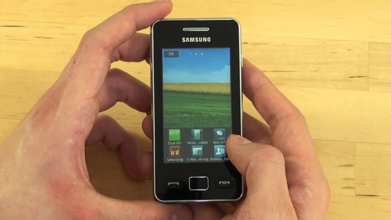 Samsung S5260 Star II Test Bedienung