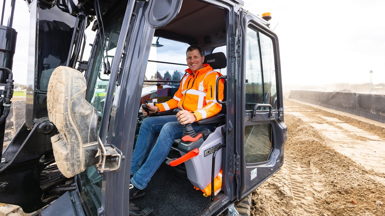 Kobelco SK85MSR-7 2PB voor Niels Smit