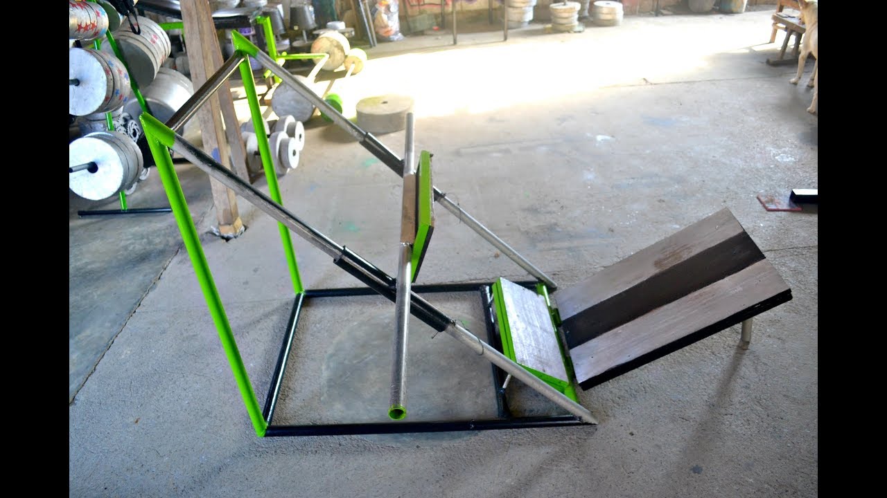 HOMEMADE LEG PRESS MACHINE REVIEW