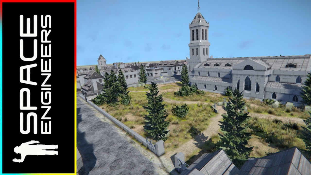 The PVP City Battle Map - Space Engineers
