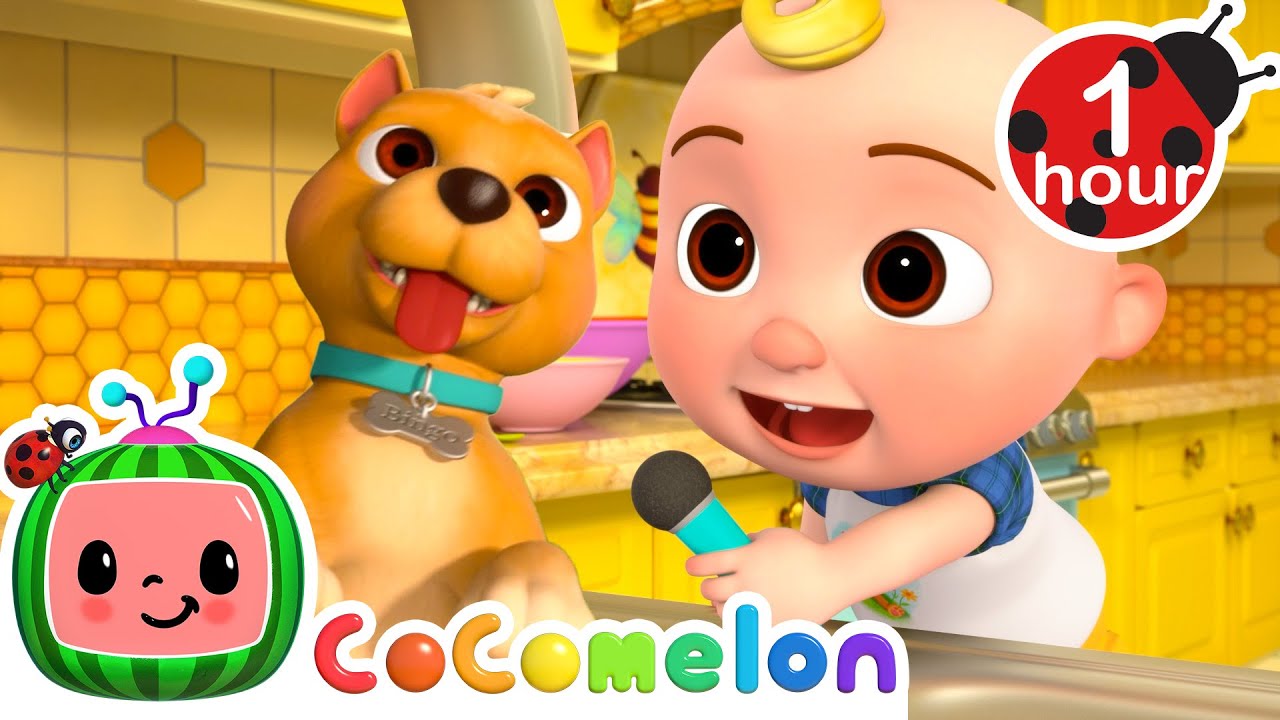 Bingo Sings a Song 🎶 Best Animal Videos for Kids | Kids Songs and Nursery Rhymes