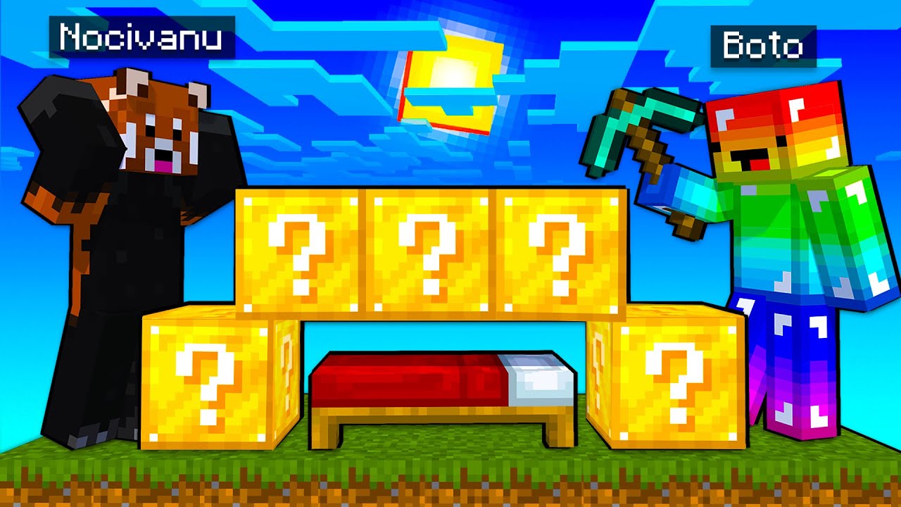 LUCKYBLOCK pe BedWars cu @Nocivanu
