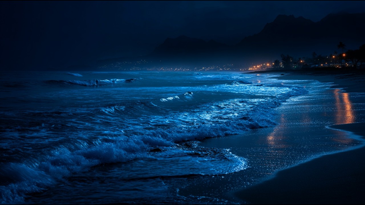 Fall Asleep In Under 3 Minutes - 10 Hours of Ocean Waves for Stress Relief and a Peaceful Mind