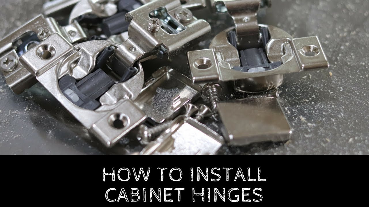 How To Install Cabinet Door Hinges