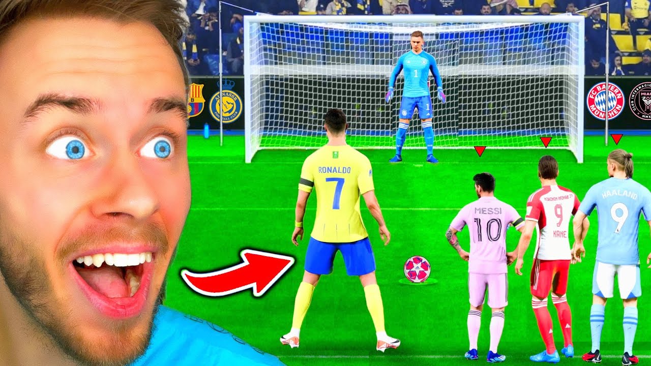 Ich habe 100 ELFMETER gegen den BESTEN TORHÜTER geschossen & _____ getroffen! 👀⚽️