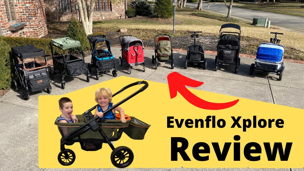 Обзор коляски Evenflo Pivot Xplore!