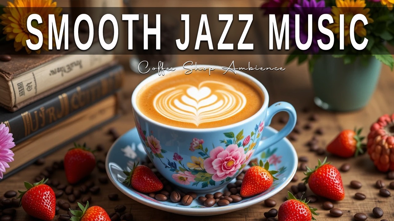 Smooth Jazz Music ☕ Bossa Nova background for Great Moods, Stress Relief & Relaxing