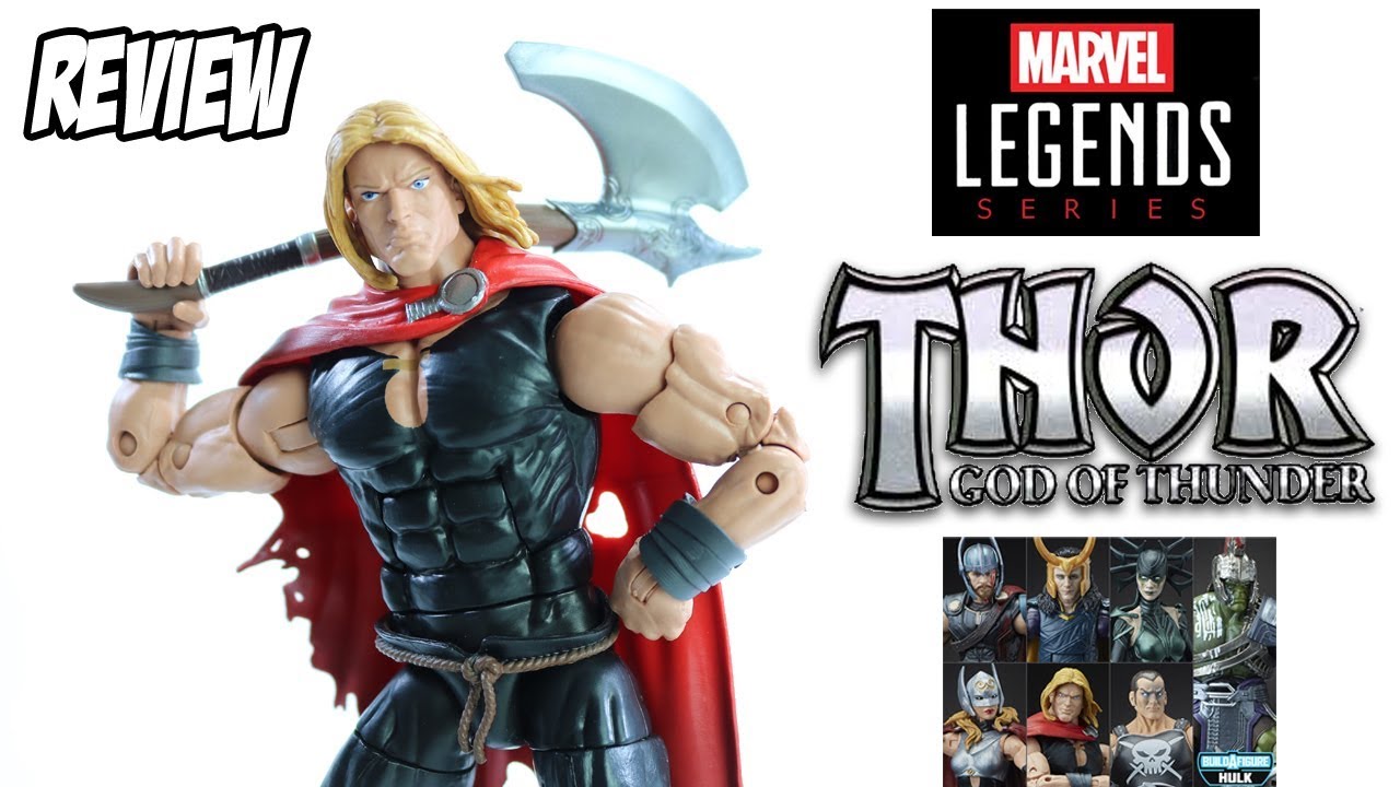 Marvel Legends JOVEM THOR ODINSON / Young Thor - wave Hulk Gladiador - Action Figure Review Hasbro