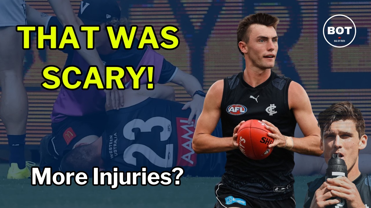 AFL 2026 | Jacob Weitering Injury Update! Who are the coaches going to select?
