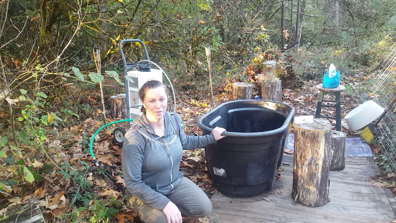 Stock Tank Hot tub Sizing - Will you fit in this 100 gallon tub?