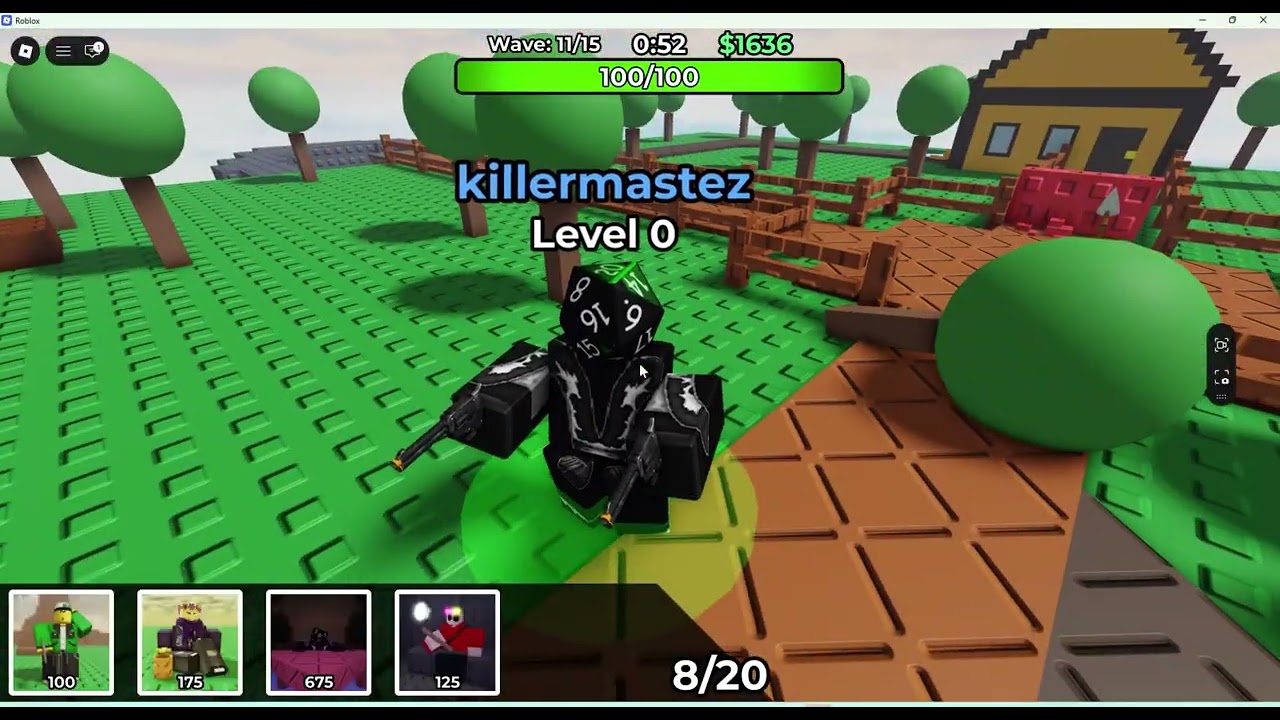 playing ARG tower DEFENCE cuz