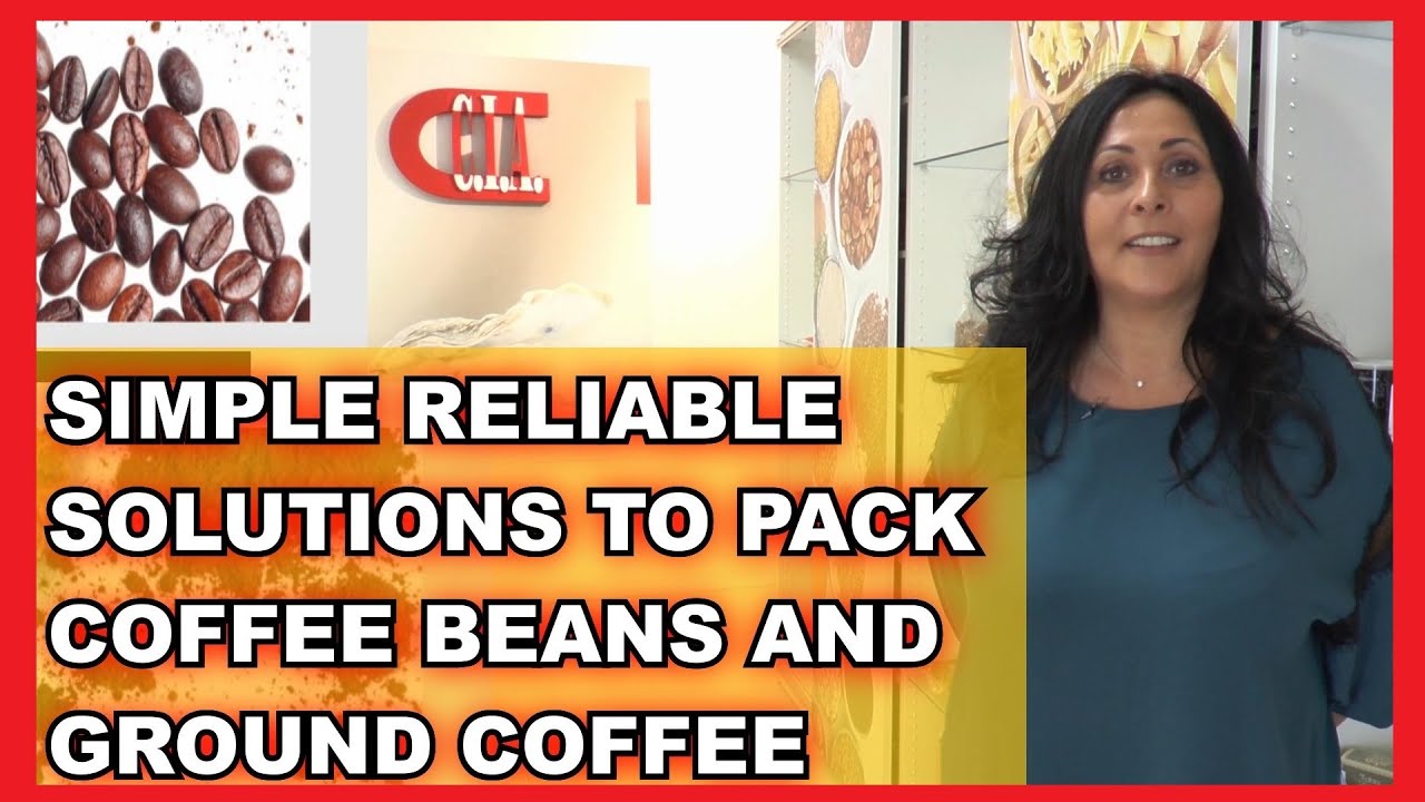 How to pack coffee beans and ground coffee with our simple and reliable machines