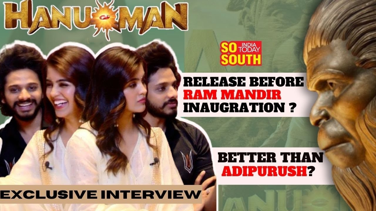 HanuMan Movie Team English Interview | Hanuman | Teja Sajja | Amritha Aiyer |   | ExclusiveSoSouth