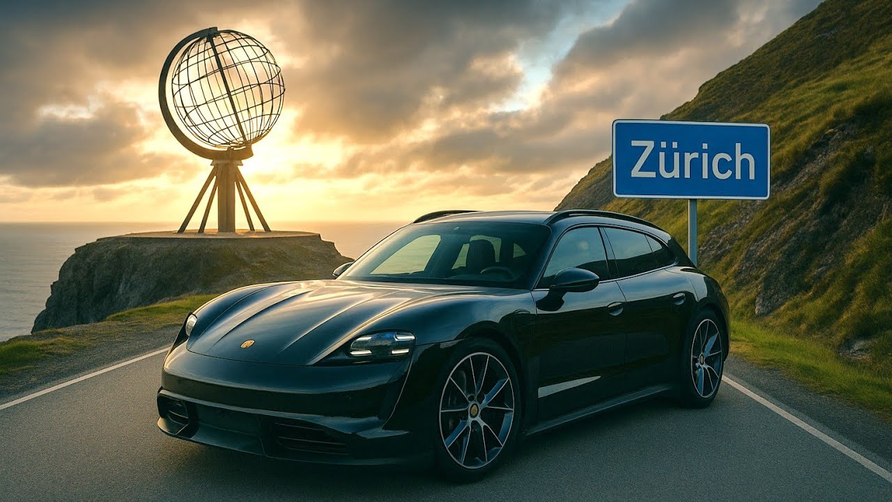 Nordkap-Abenteuer mit dem Porsche Taycan GTS: Spektakuläre Natur/ Kiruna / Narvik / Hammerfest