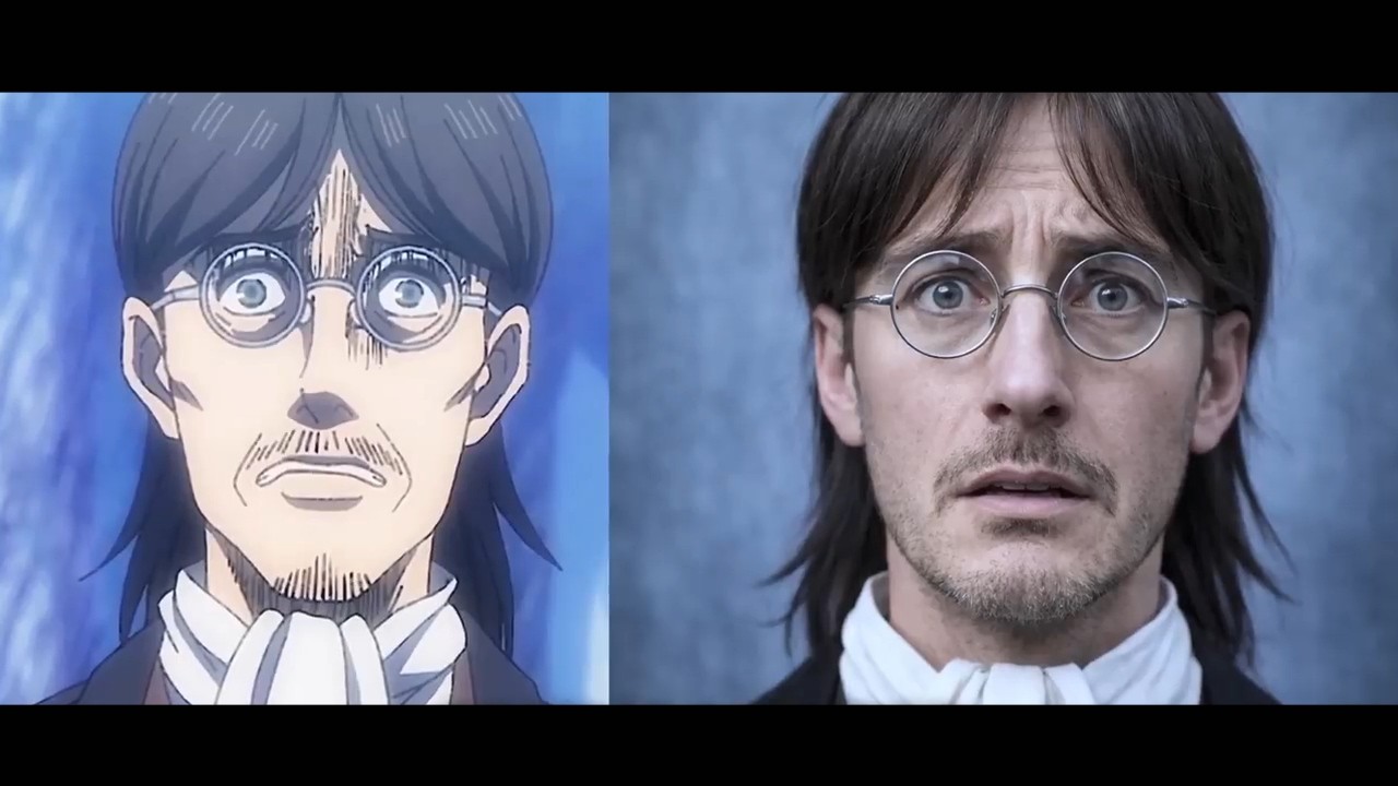 Attack on Titan in Real Life   進撃の巨人 AI Live Action