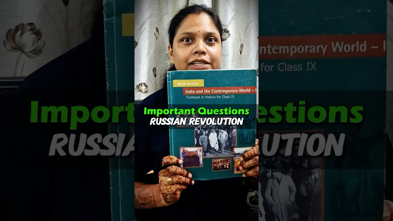 Class 9 SST Russian Revolution Guaranteed Ques in Exam 2026 #shorts #class9 #sst #esaral