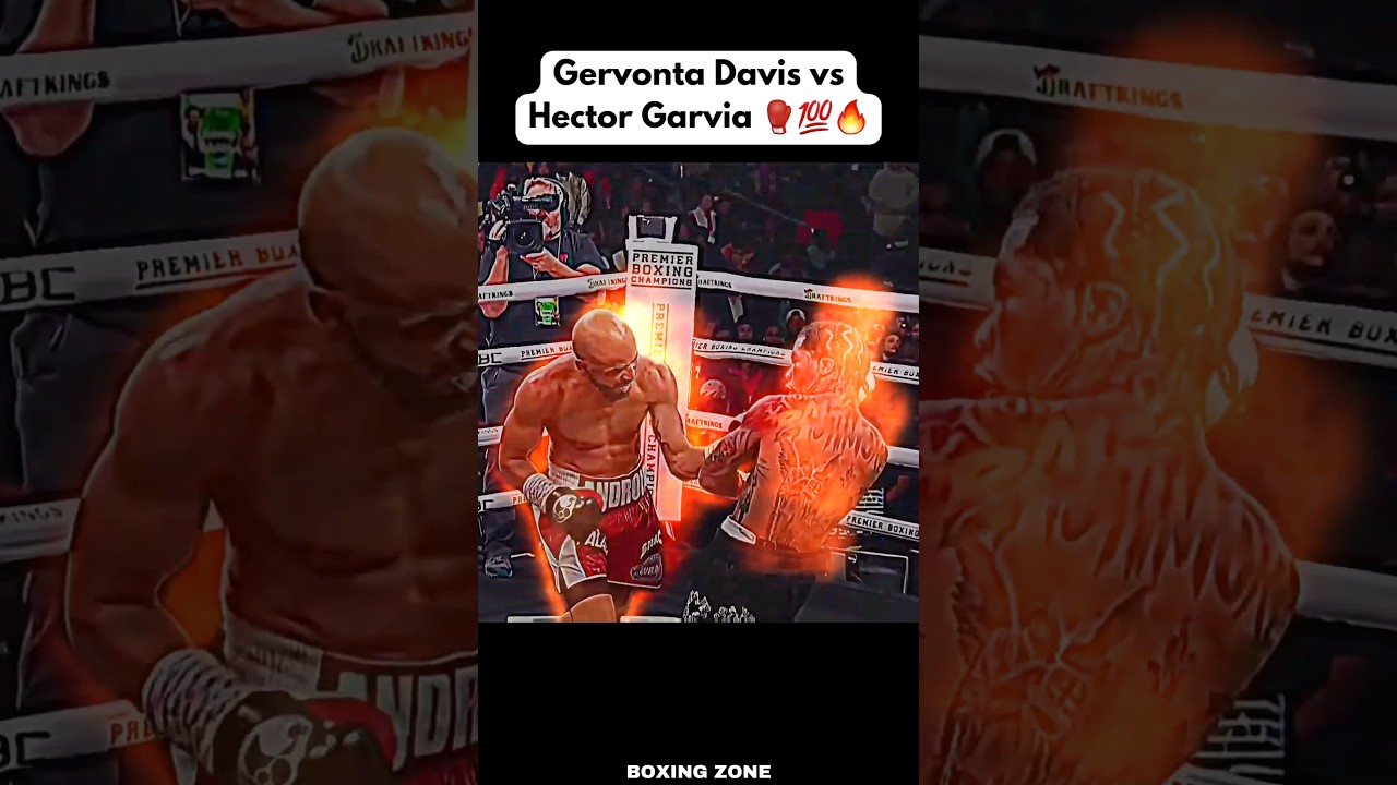 Gervonta Davis vs Hector Garcia🥊💯🔥#gervontadavis #hectorgarcia #tankdavis #boxing #viral
