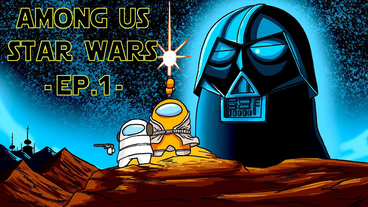 Among Us VS Star Wars Ep.1 | Among Us Animation