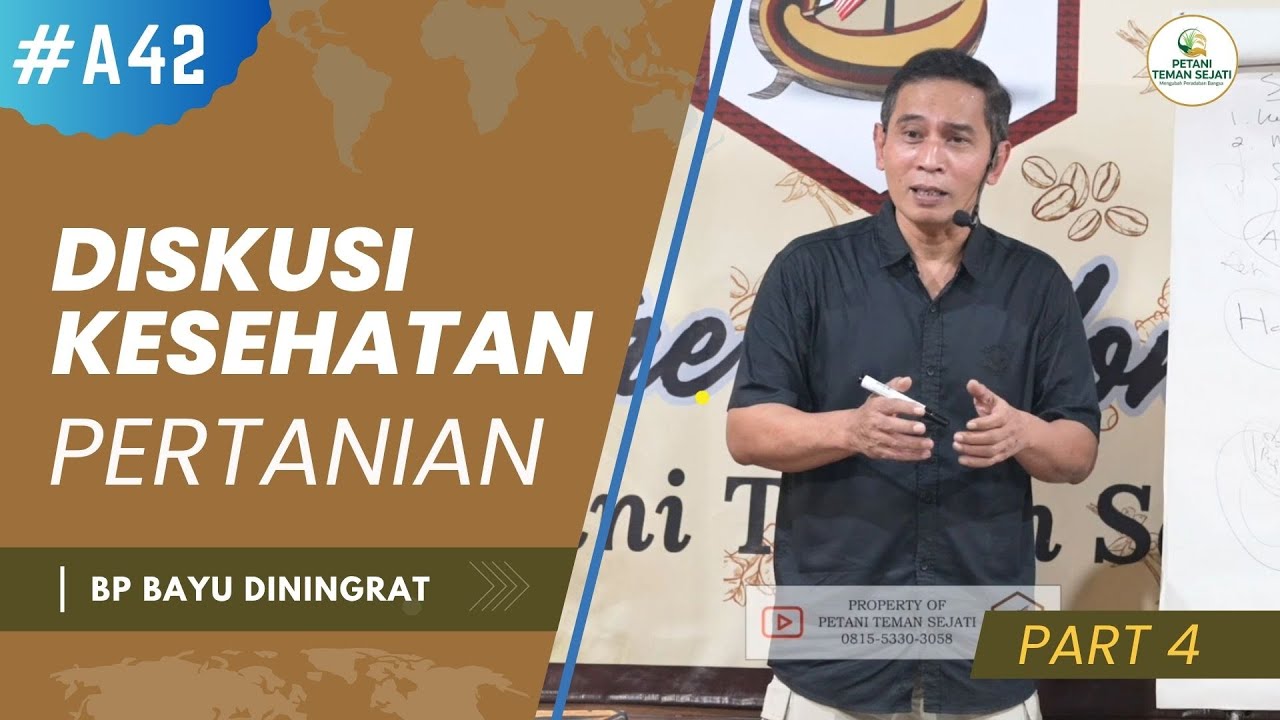 Diskusi Kesehatan & Pertanian Bp Bayu Diningrat 4