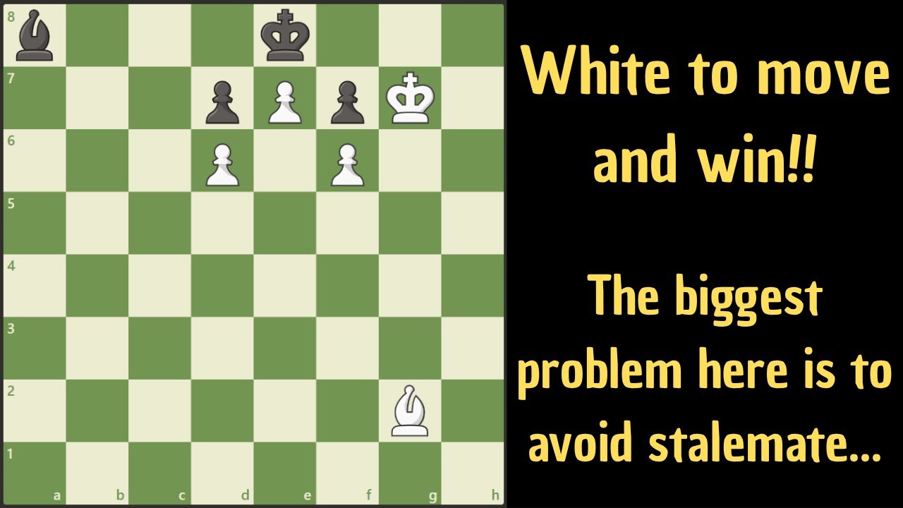Play carefully and smart to win as white