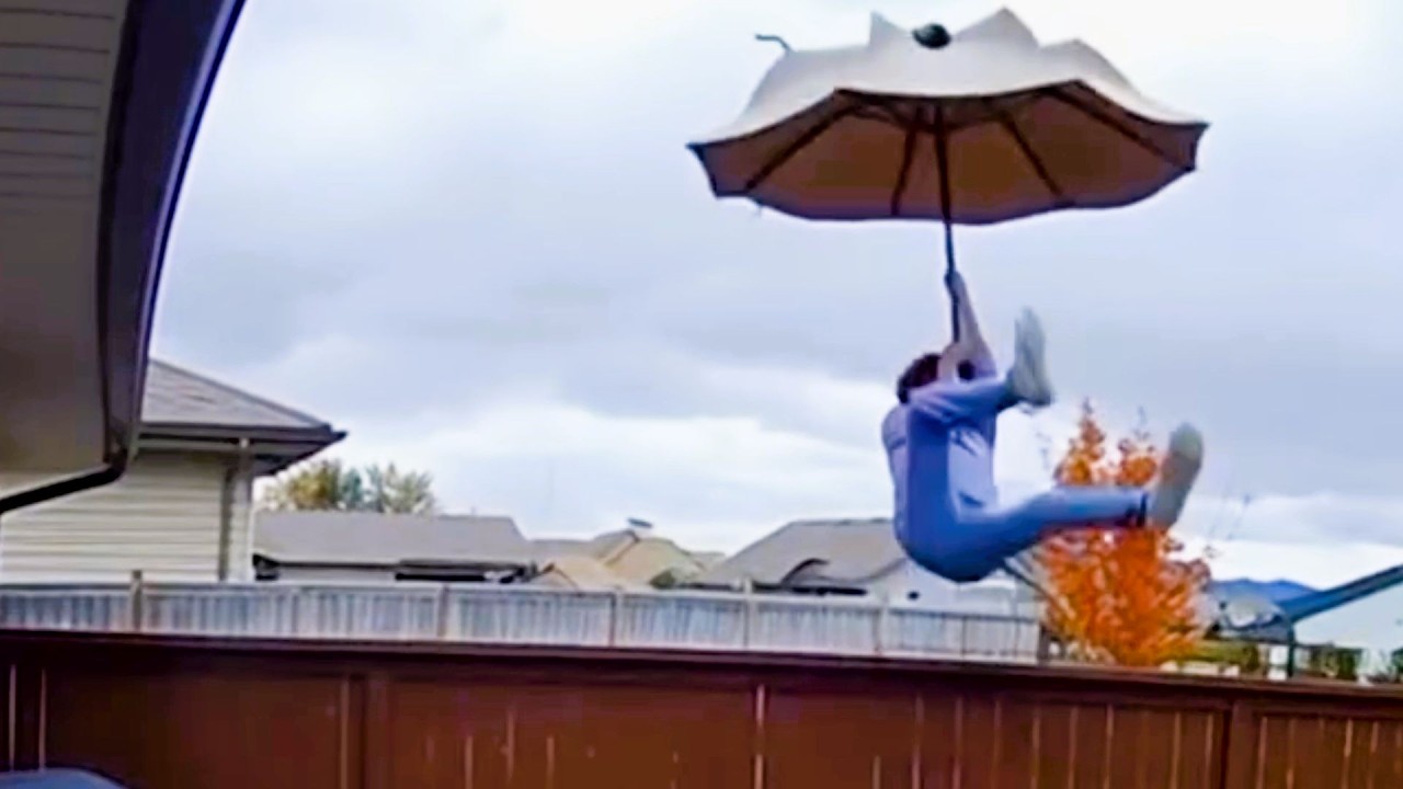 Strong Wind Fails Compilation
