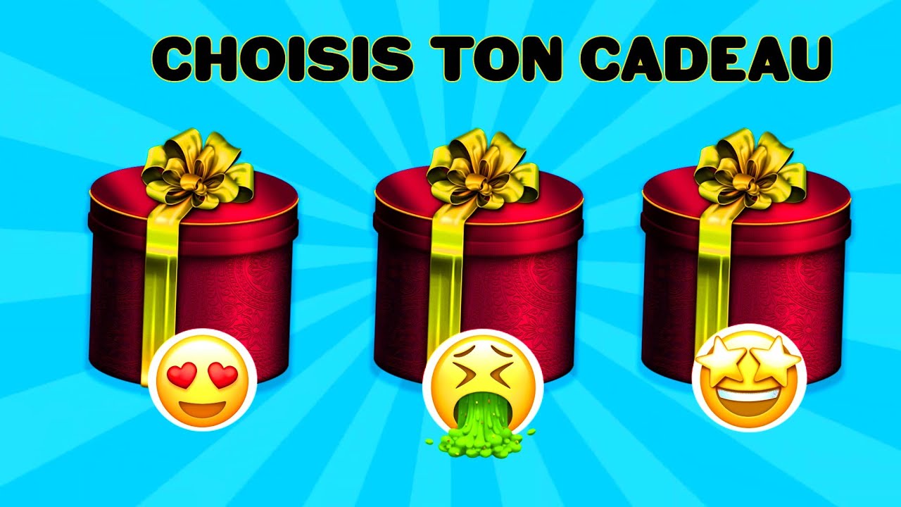 QUIZ: Choisis ton cadeau ! êtes vous chanceux?