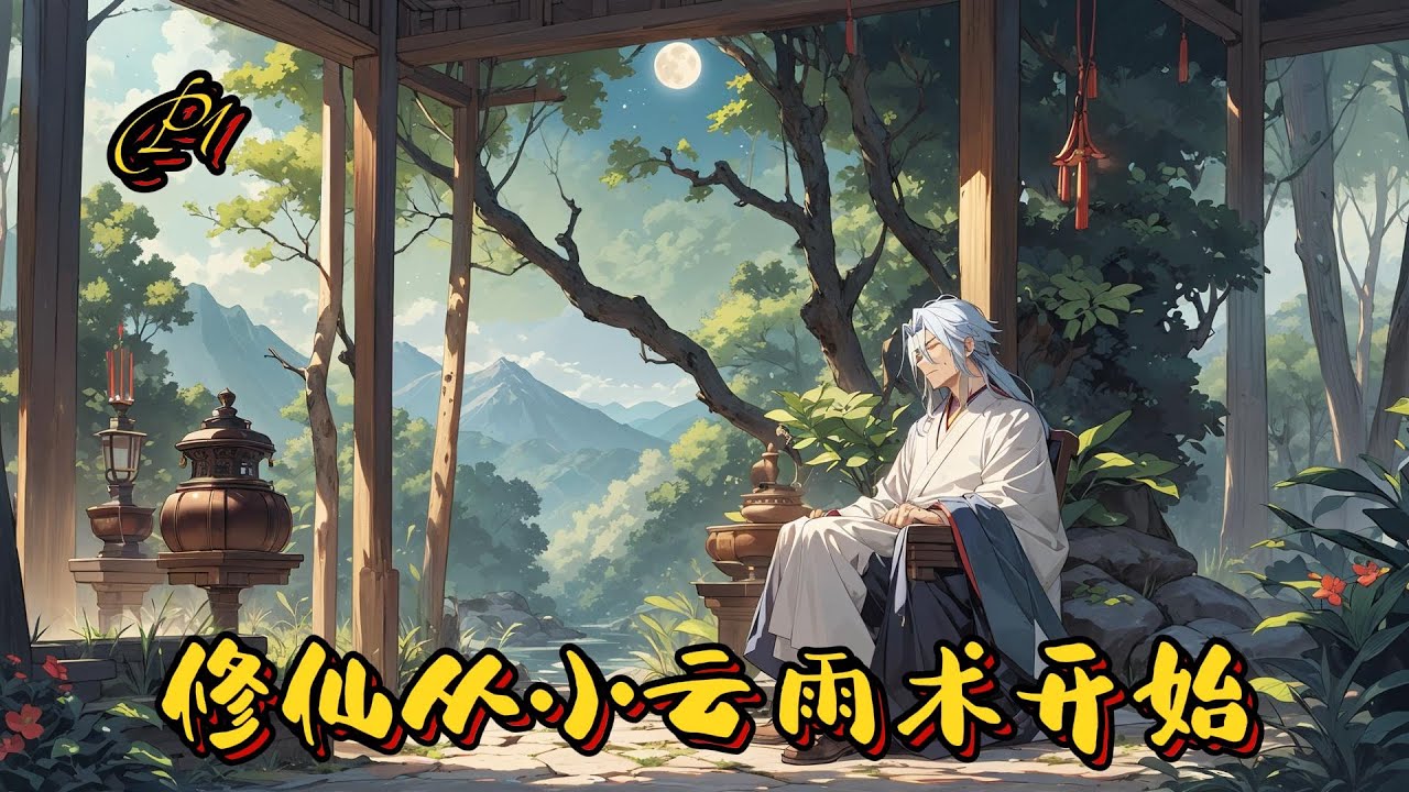 🌿【修仙從小雲雨術開始】P1 季安帶著八卦圖紋路的石龜，崛起於微末。小雲雨術，春風化雨決，雲龍布雨術；一步步走上山巔，修仙不是打打殺殺，而是一步步資源積累#修仙 #穿越 #玄幻小說#種田#逆襲