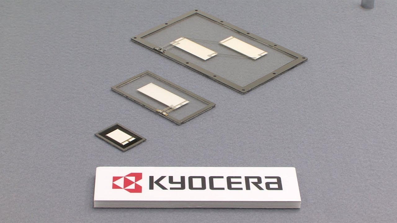 1mm thick piezo film speaker from Kyocera used in LG's curved-screen OLED TV #DigInfo