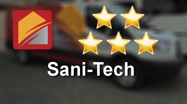 Sani-Tech Qualicum Beach Terrific 5 Star Review by Debra H.