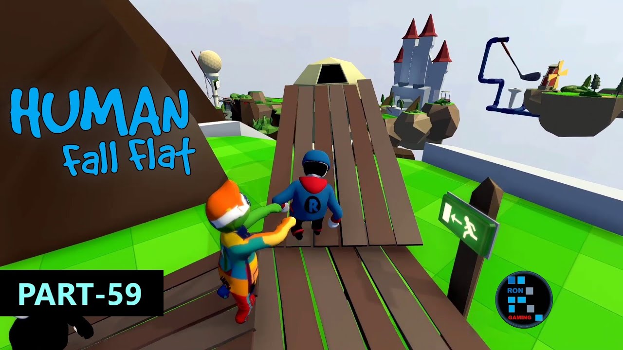 Human: Fall Flat | Funniest Game Ever Custom Map (PART-59)