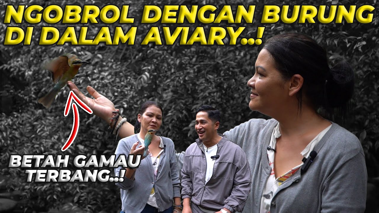 PERTAMA KALI..! MELANIE SUBONO KAGUM MASUK KE AVIARY DEHAKIMS..!