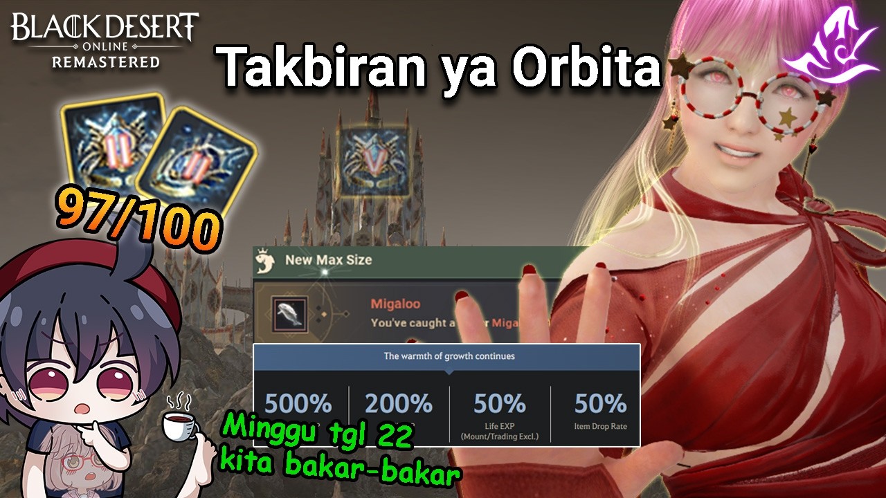 【BDO】Takbiran ya Grind Debo Besok Minggu adu jotos RNG 97/100 Duo Debo Grind dikit